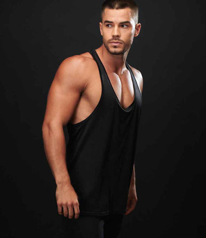 Tombo Muscle Vest - model image