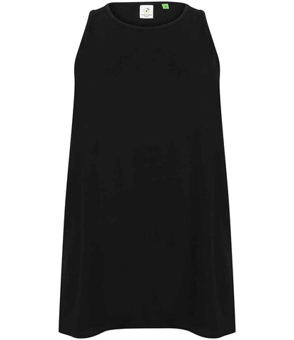 Tombo Ladies Open Back Vest in Black
