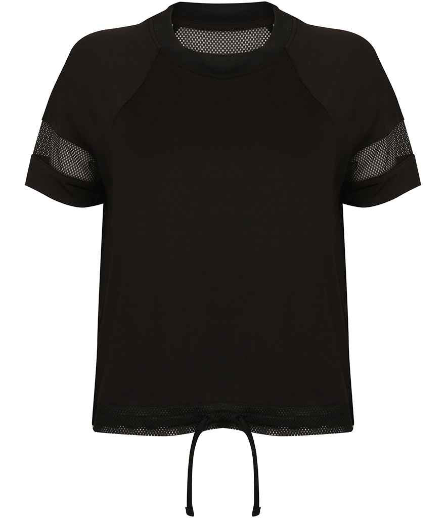 Tombo Ladies Over T-Shirt in Black