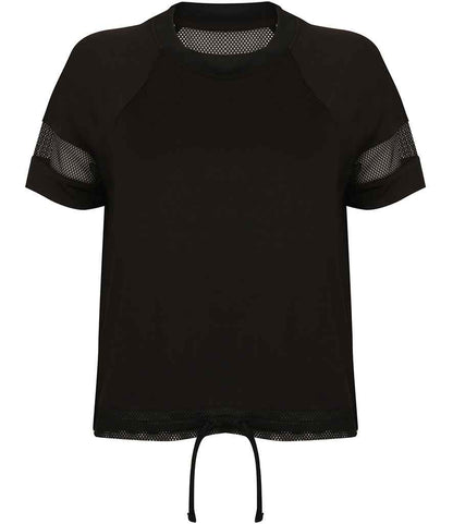 Tombo Ladies Over T-Shirt in Black