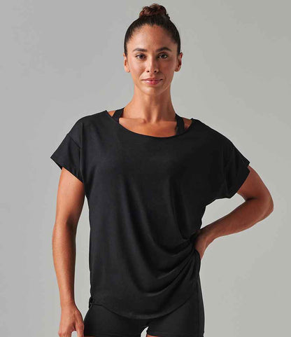 Tombo Tombo Scoop Neck T-Shirt Black