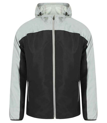 Tombo Hi-Vis Performance Jacket in Black/Reflective
