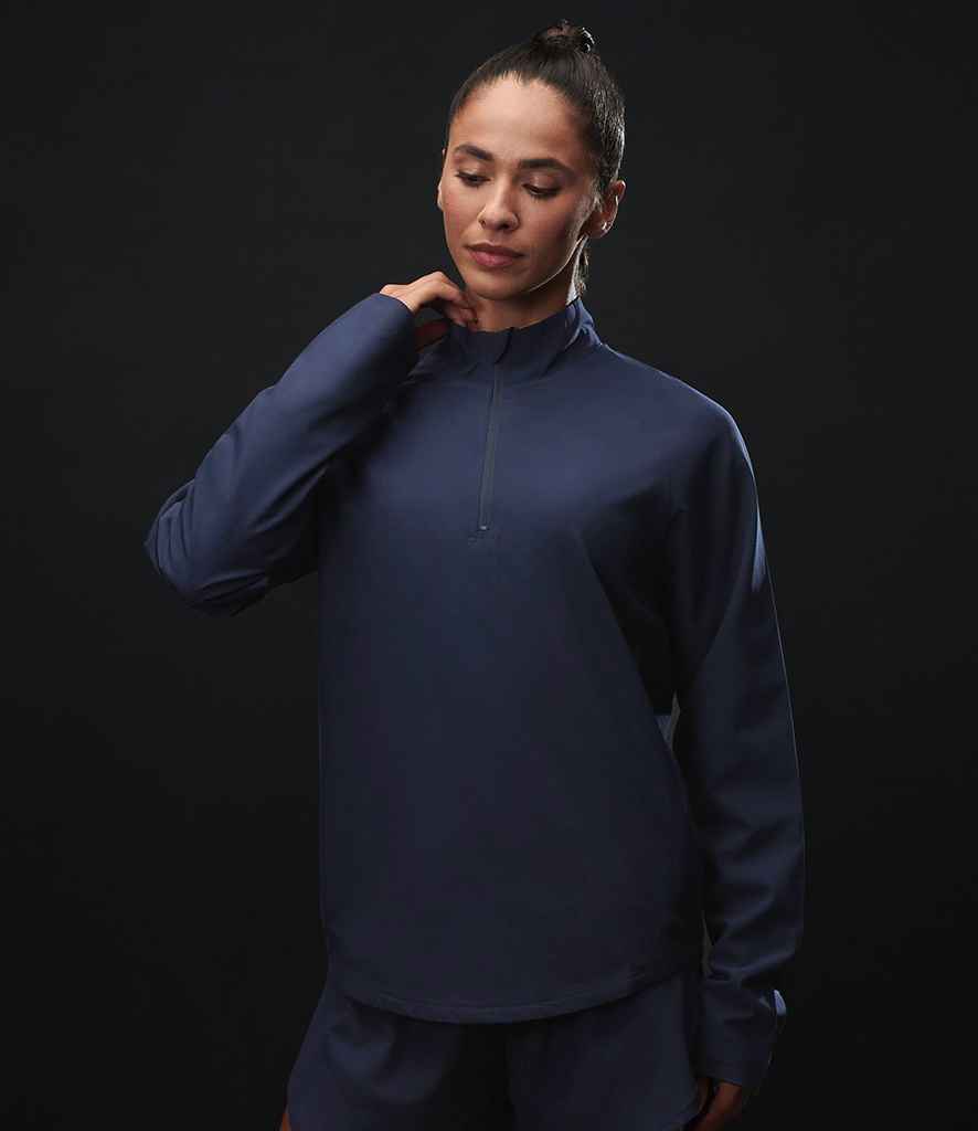 Tombo Tombo Technical 1/4 Zip Top Navy