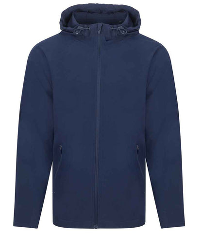 Tombo Tombo Unisex Technical Zip Through Hoodie Navy
