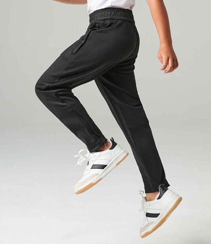 Tombo Kids Slim Leg Training Pants - model image