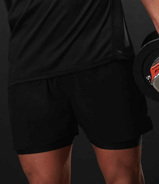 Tombo Double Layer Sports Shorts