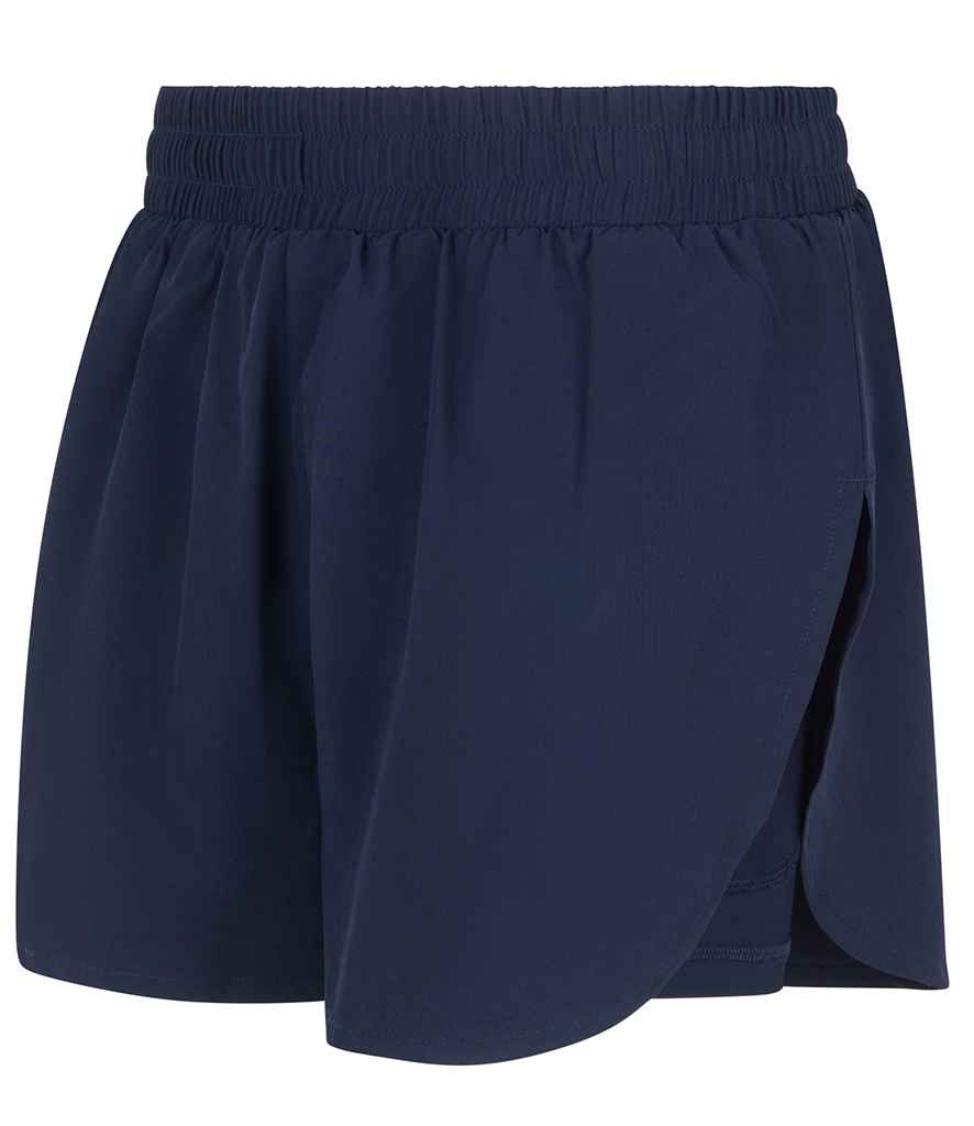 Tombo Ladies Double Layer Sports Shorts