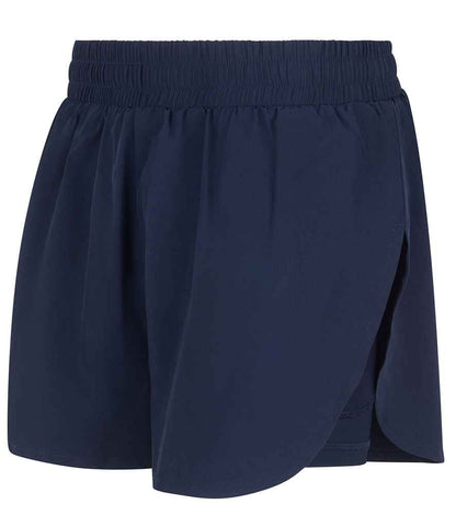 Tombo Ladies Double Layer Sports Shorts