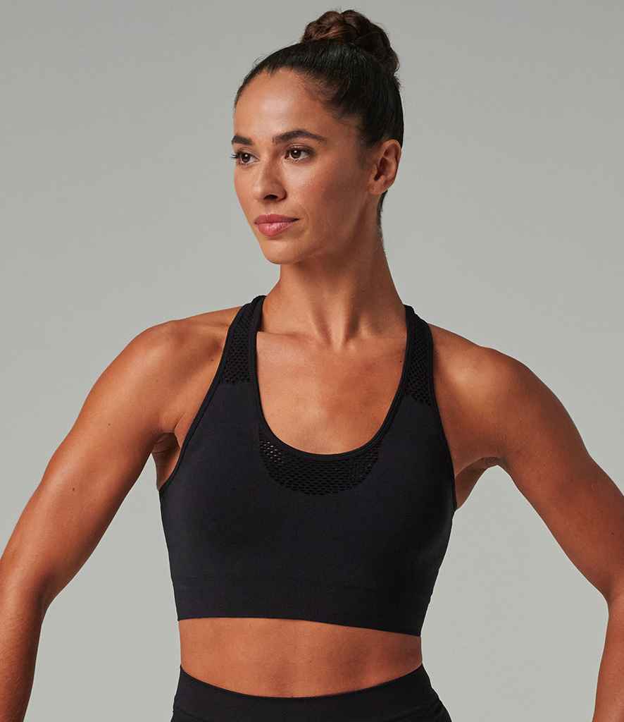 Tombo Ladies Seamless Crop Top