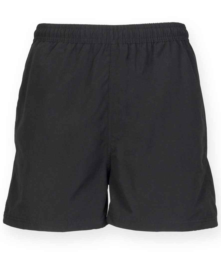 Tombo Active Track Shorts in Black