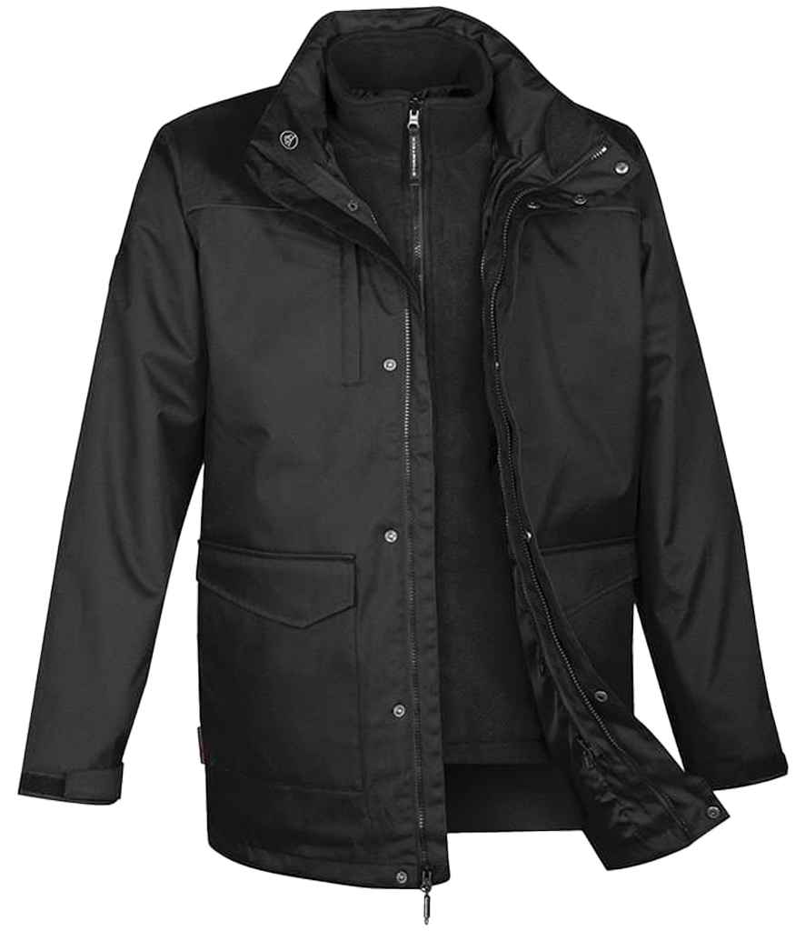Stormtech Vortex HD 3-in-1 Parka Jacket in Black