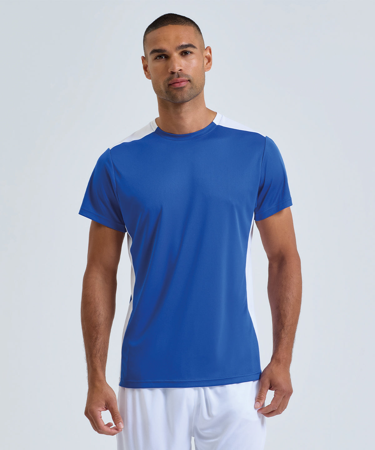 TriDri TriDri® contrast performance t-shirt Black/Fire Red
