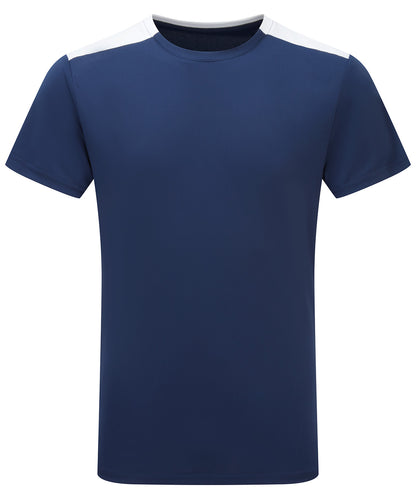 TriDri TriDri® contrast performance t-shirt Navy/White