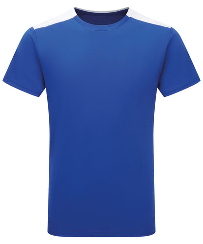 TriDri TriDri® contrast performance t-shirt Royal/White