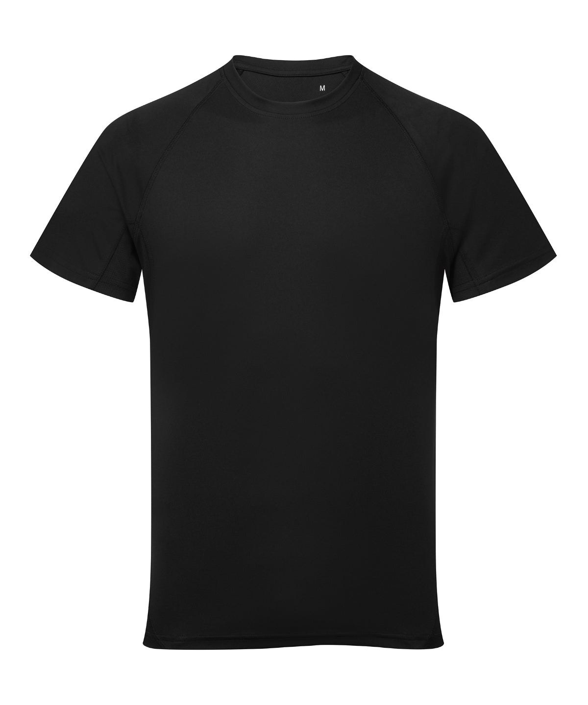 TriDri Men's TriDri® panelled tech tee Black