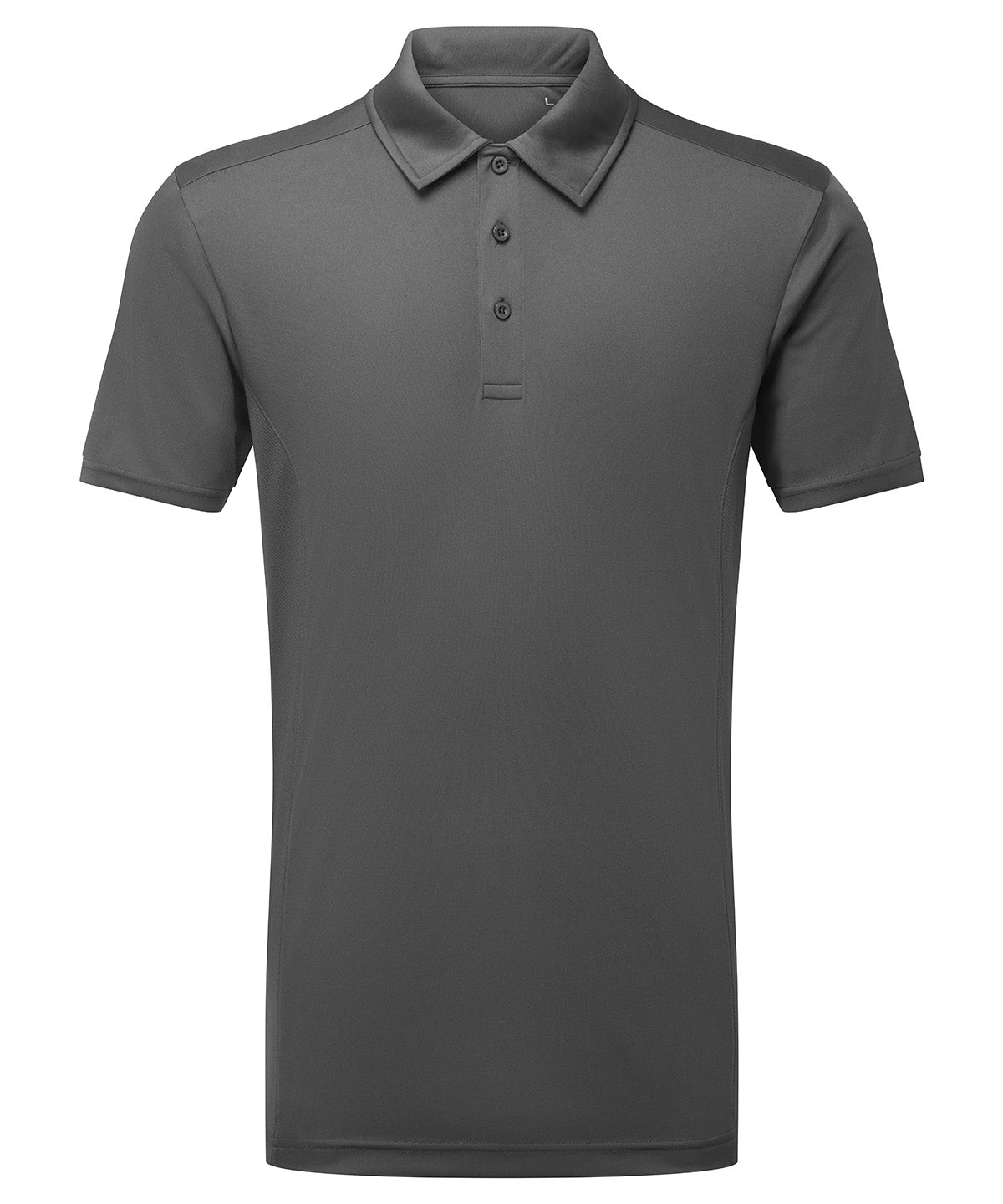 TriDri Men's TriDri® panelled polo Charcoal