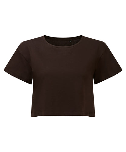 TriDri Women's TriDri® crop top Chocolate
