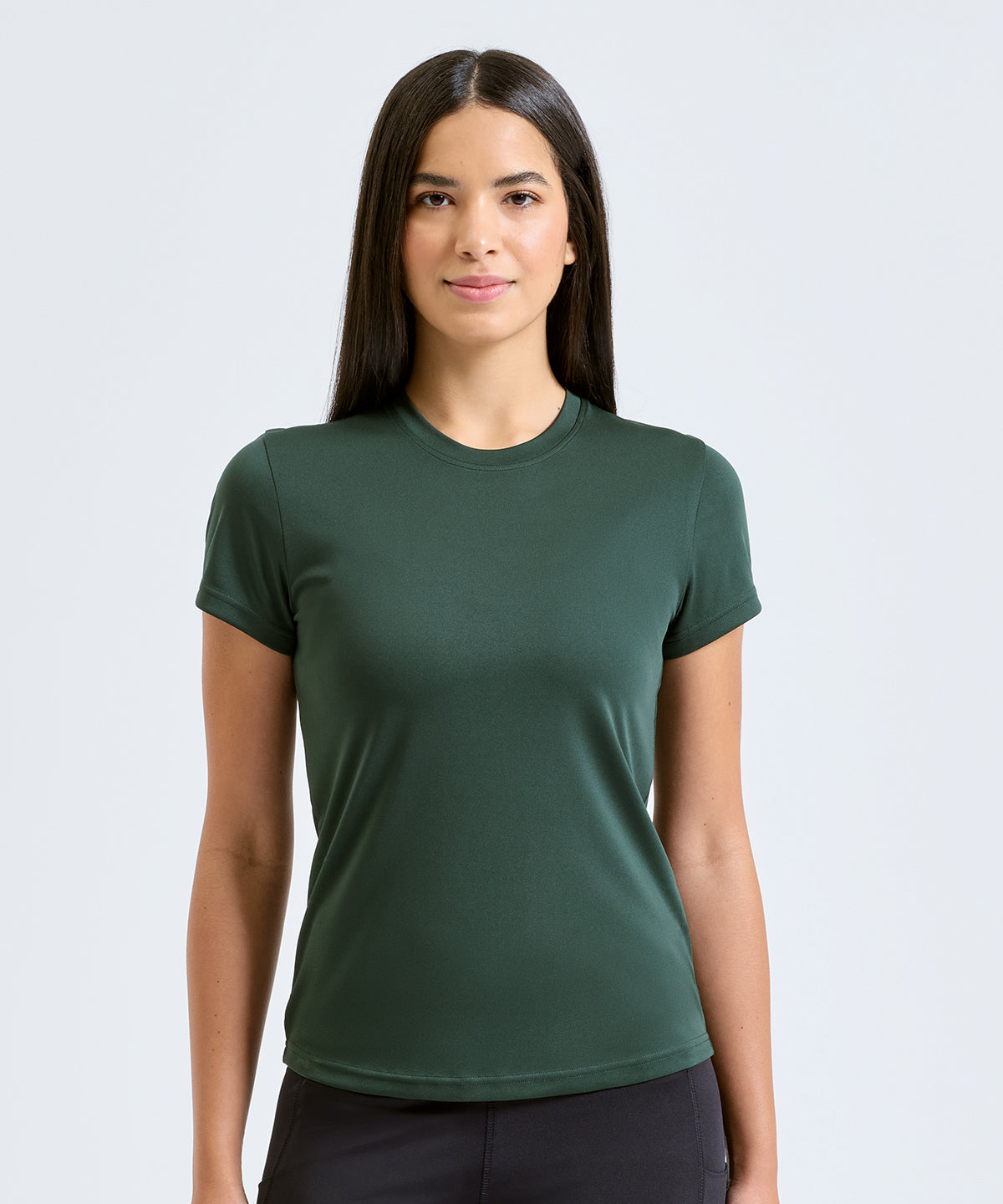 TriDri Women's TriDri® performance t-shirt Black Melange