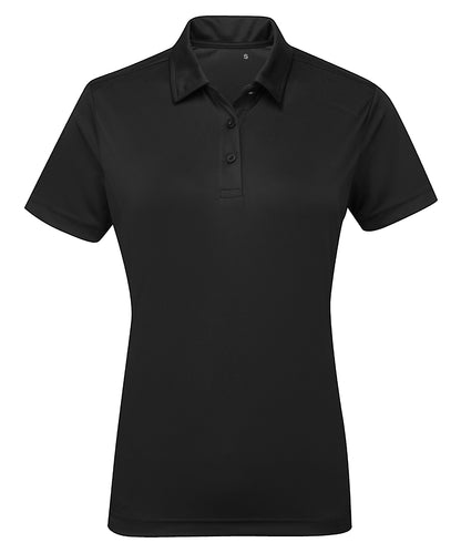 TriDri Women's TriDri® panelled polo Black