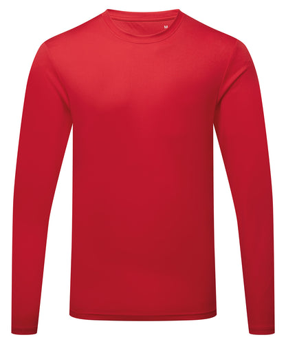 TriDri Men's TriDri® long sleeve performance t-shirt Fire Red