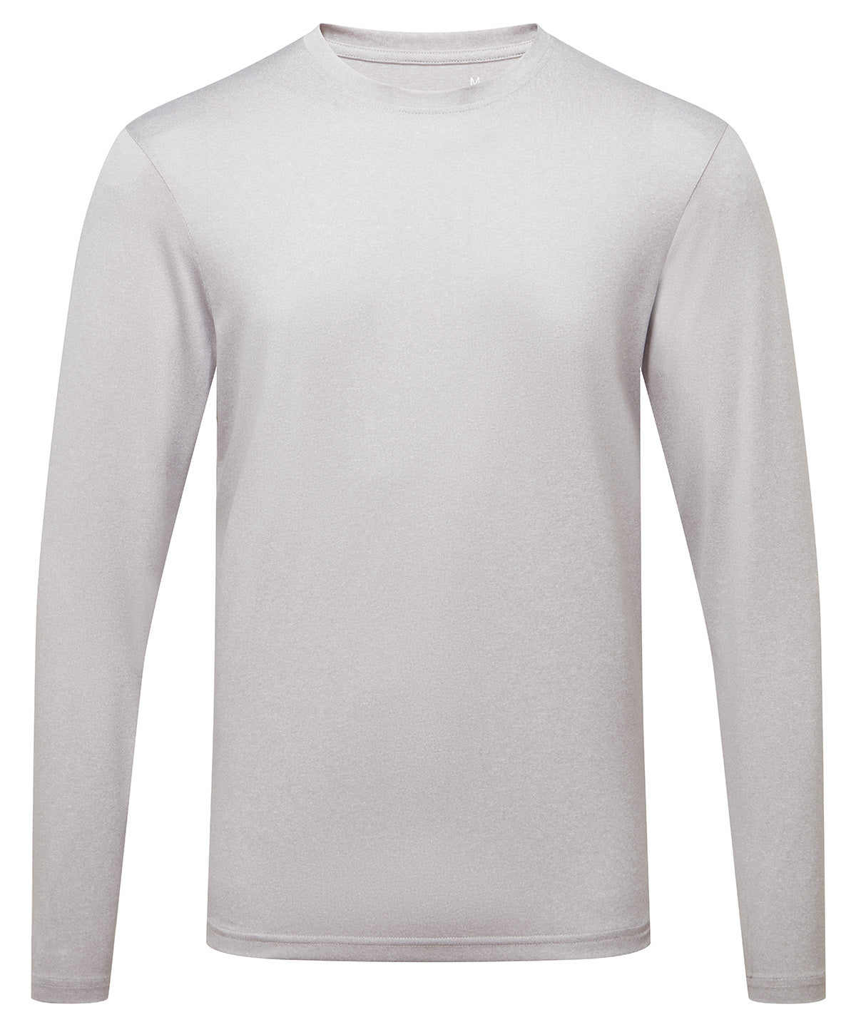 TriDri Men's TriDri® long sleeve performance t-shirt Silver Melange