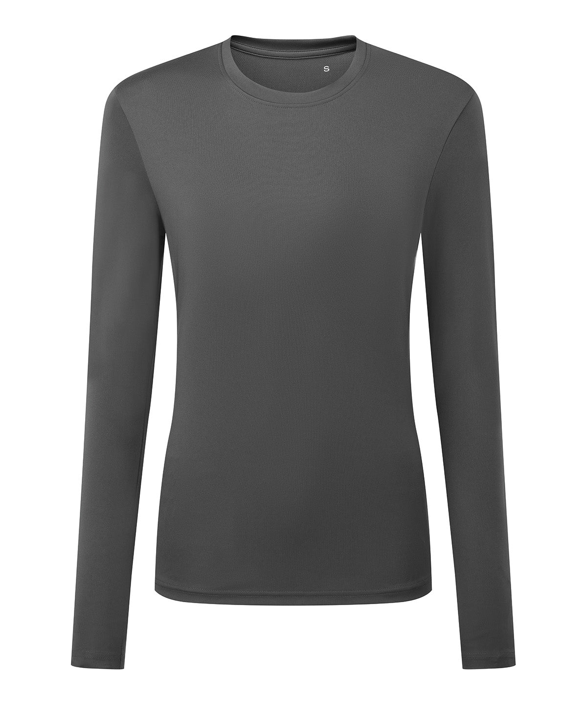TriDri Women's TriDri® long sleeve performance t-shirt Charcoal