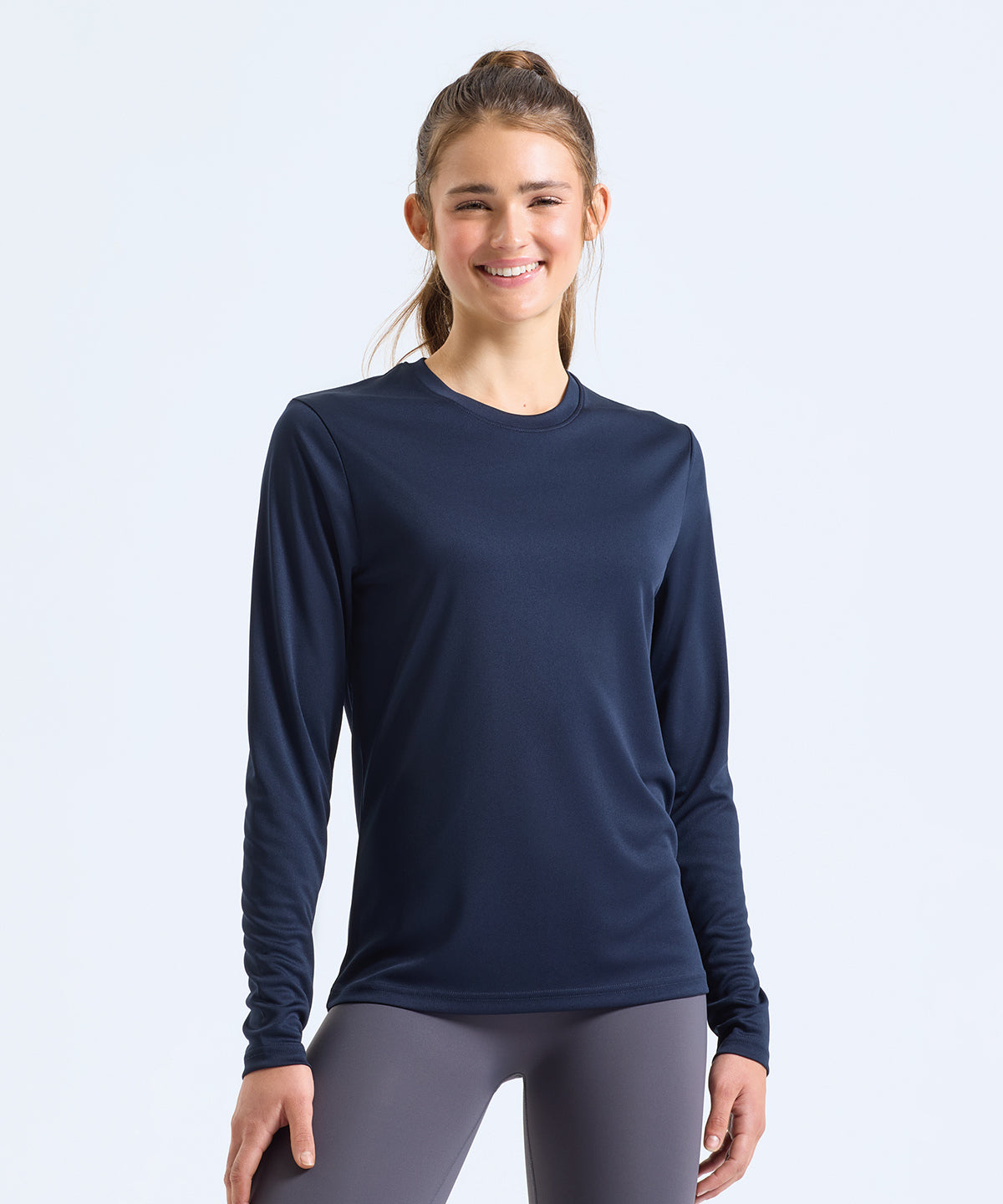 TriDri Women's TriDri® long sleeve performance t-shirt Black