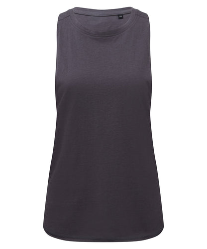TriDri Women's TriDri® organic tank top Charcoal