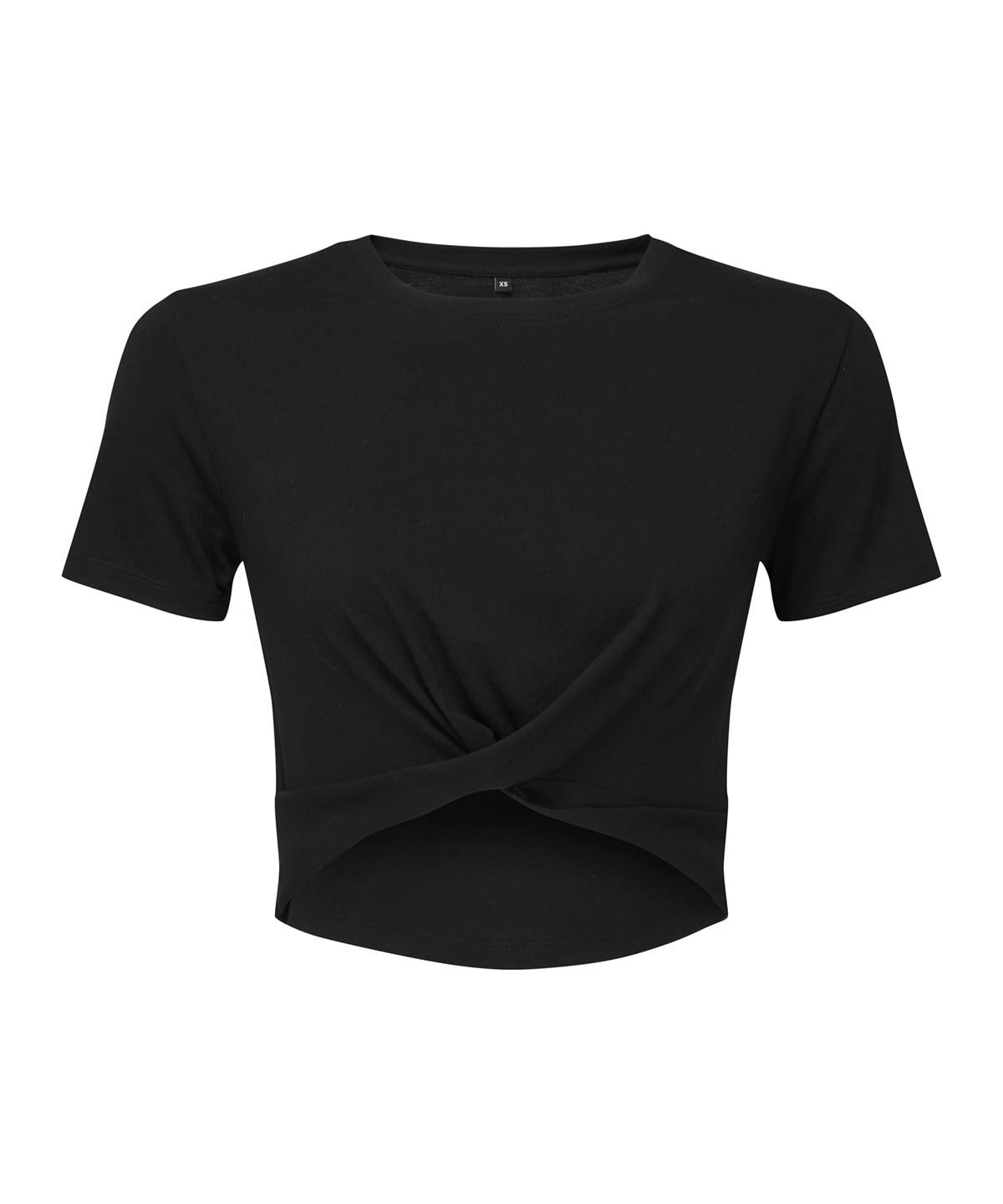 TriDri Women's TriDri® twist crop top Black