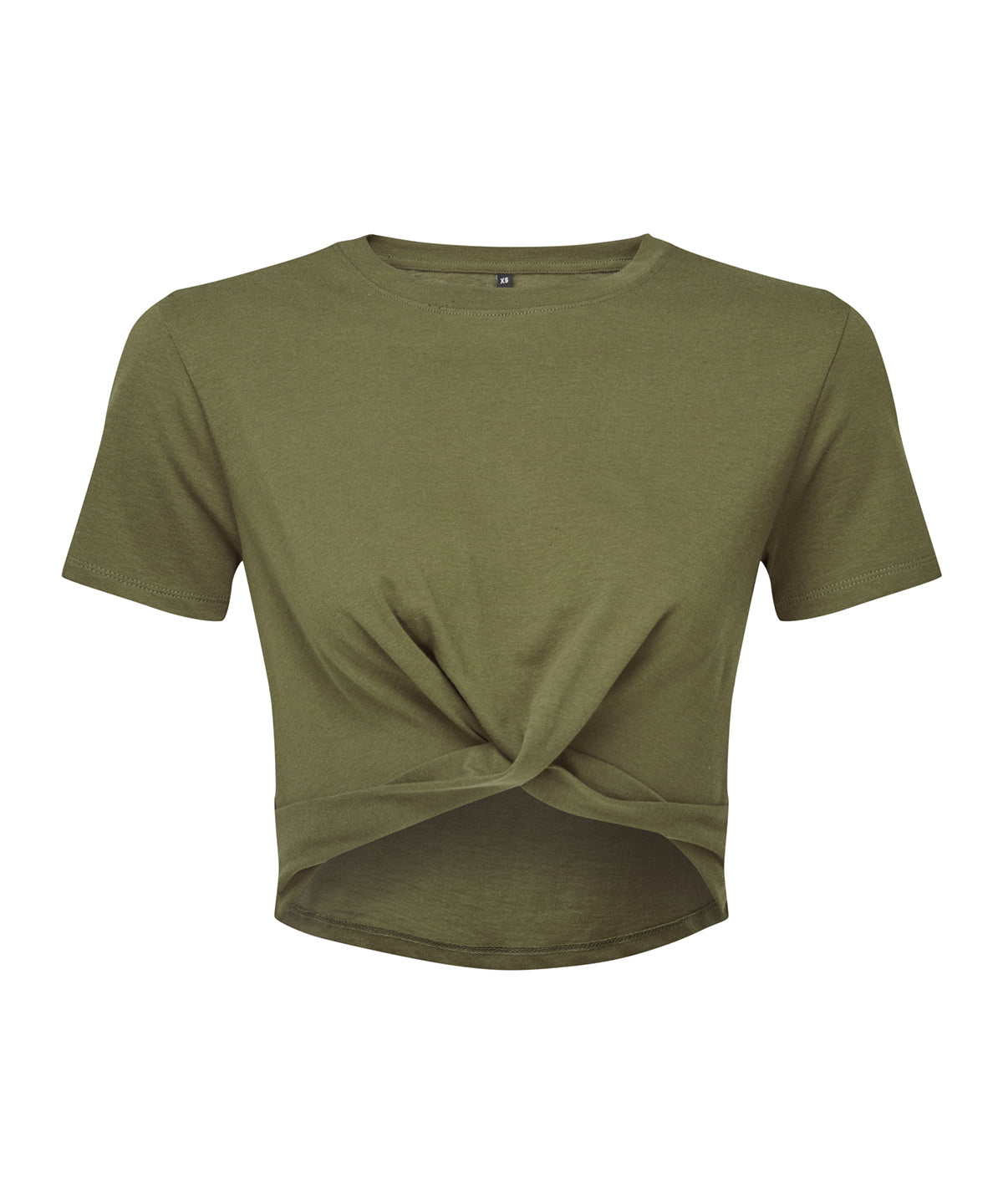 TriDri Women's TriDri® twist crop top Olive