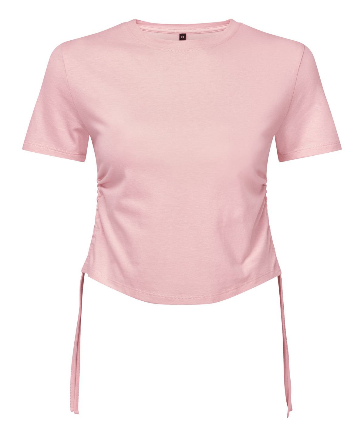 TriDri Women's TriDri® ruched crop top Light Pink