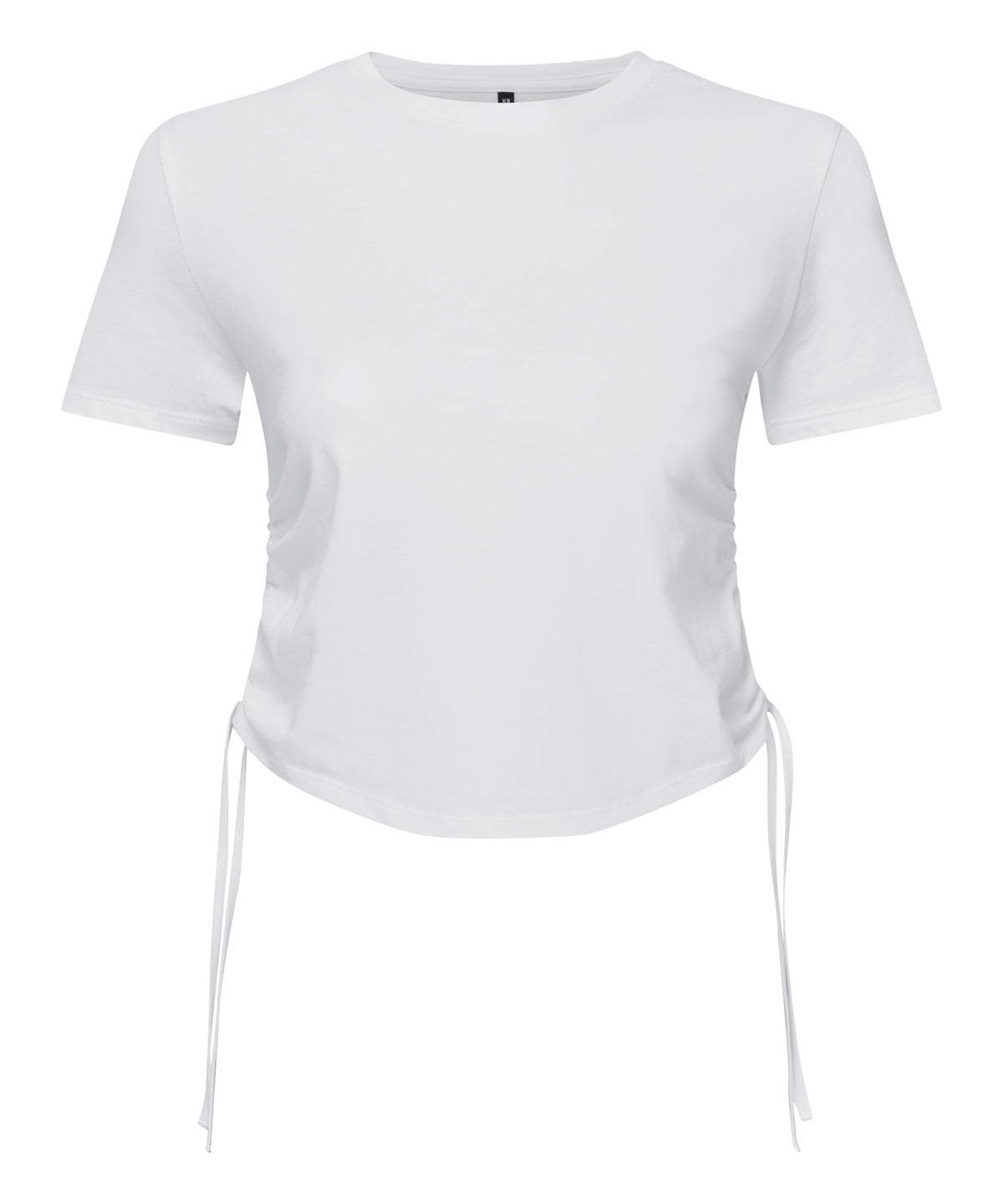 TriDri Women's TriDri® ruched crop top White