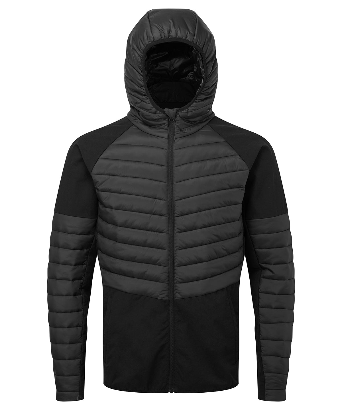 TriDri Men's TriDri® insulated hybrid jacket Black