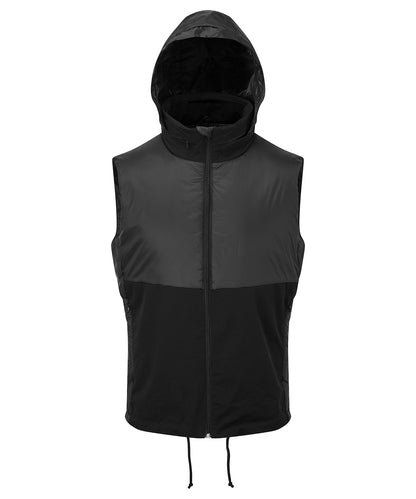 TriDri Men's TriDri® insulated hybrid gilet Black