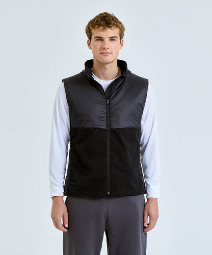 TriDri Men's TriDri® insulated hybrid gilet Black