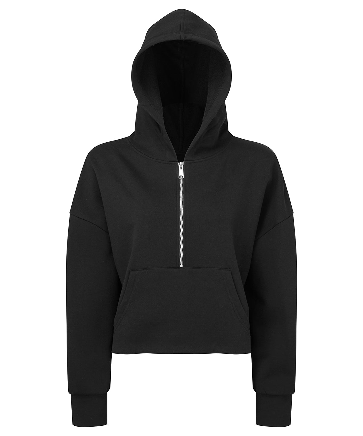 TriDri Women's TriDri® half zip hoodie Black