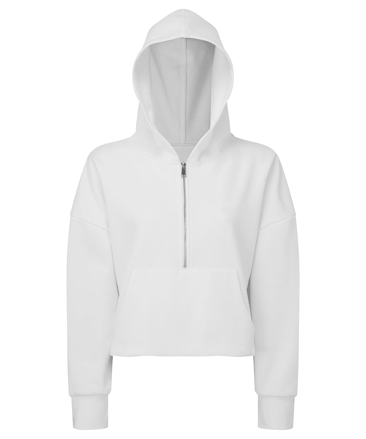 TriDri Women's TriDri® half zip hoodie White