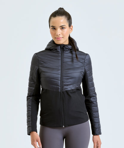 TriDri Women's TriDri® insulated hybrid jacket Black