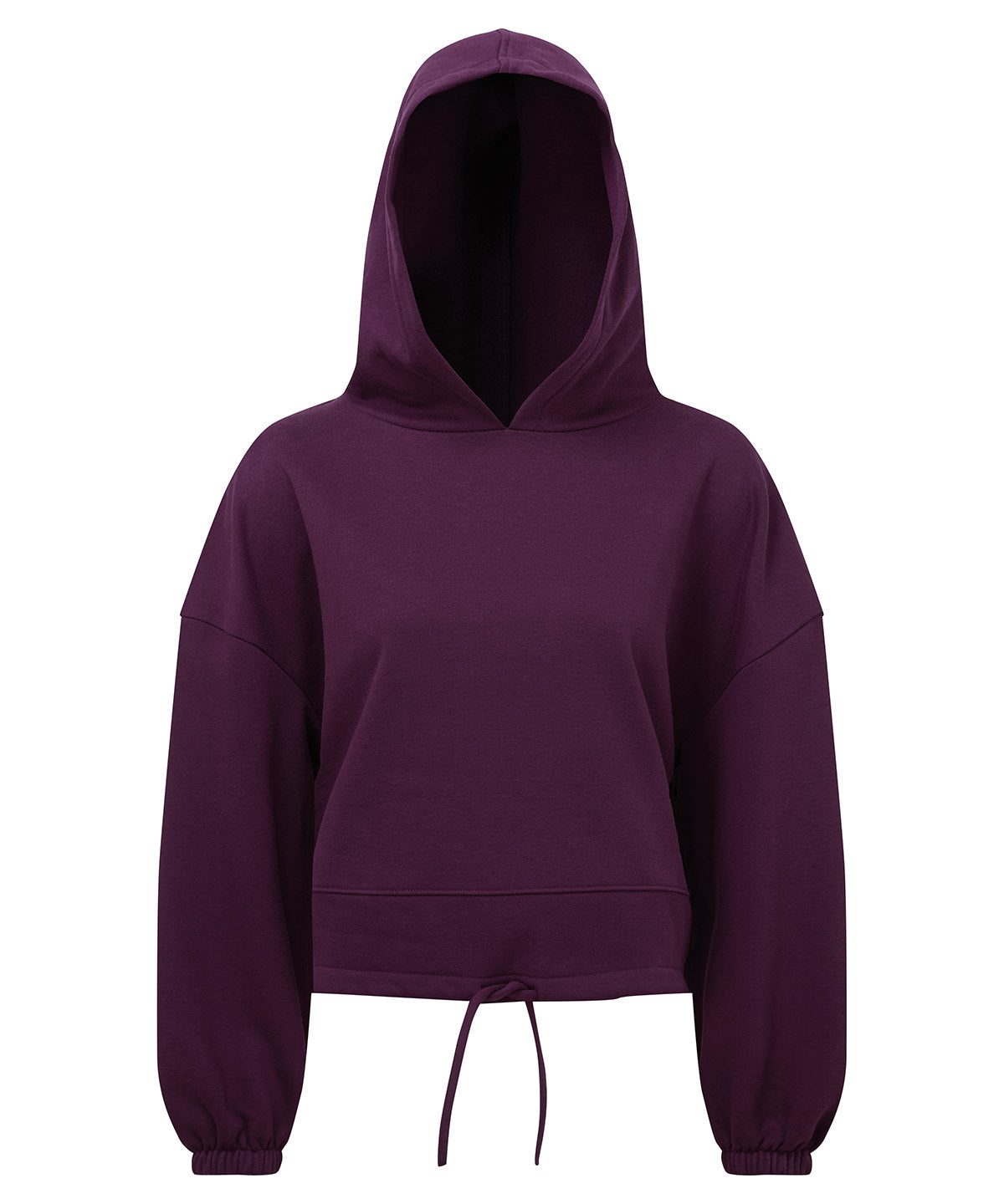 TriDri Women's TriDri® cropped oversize hoodie Mulberry