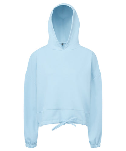 TriDri Women's TriDri® cropped oversize hoodie Sky Blue