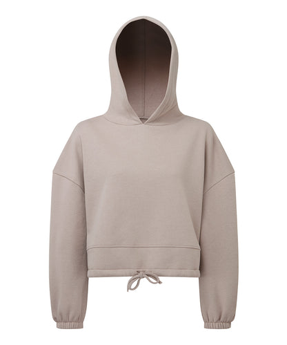 TriDri Women's TriDri® cropped oversize hoodie Stone