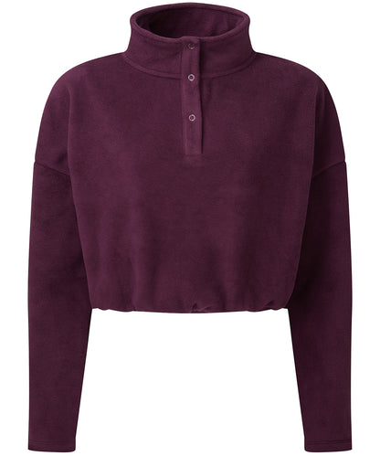 TriDri Women's TriDri® cropped fleece Mulberry