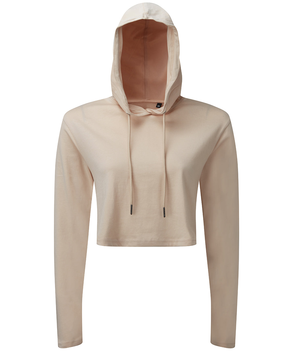 TriDri Women's TriDri® cropped hooded long sleeve t-shirt Nude