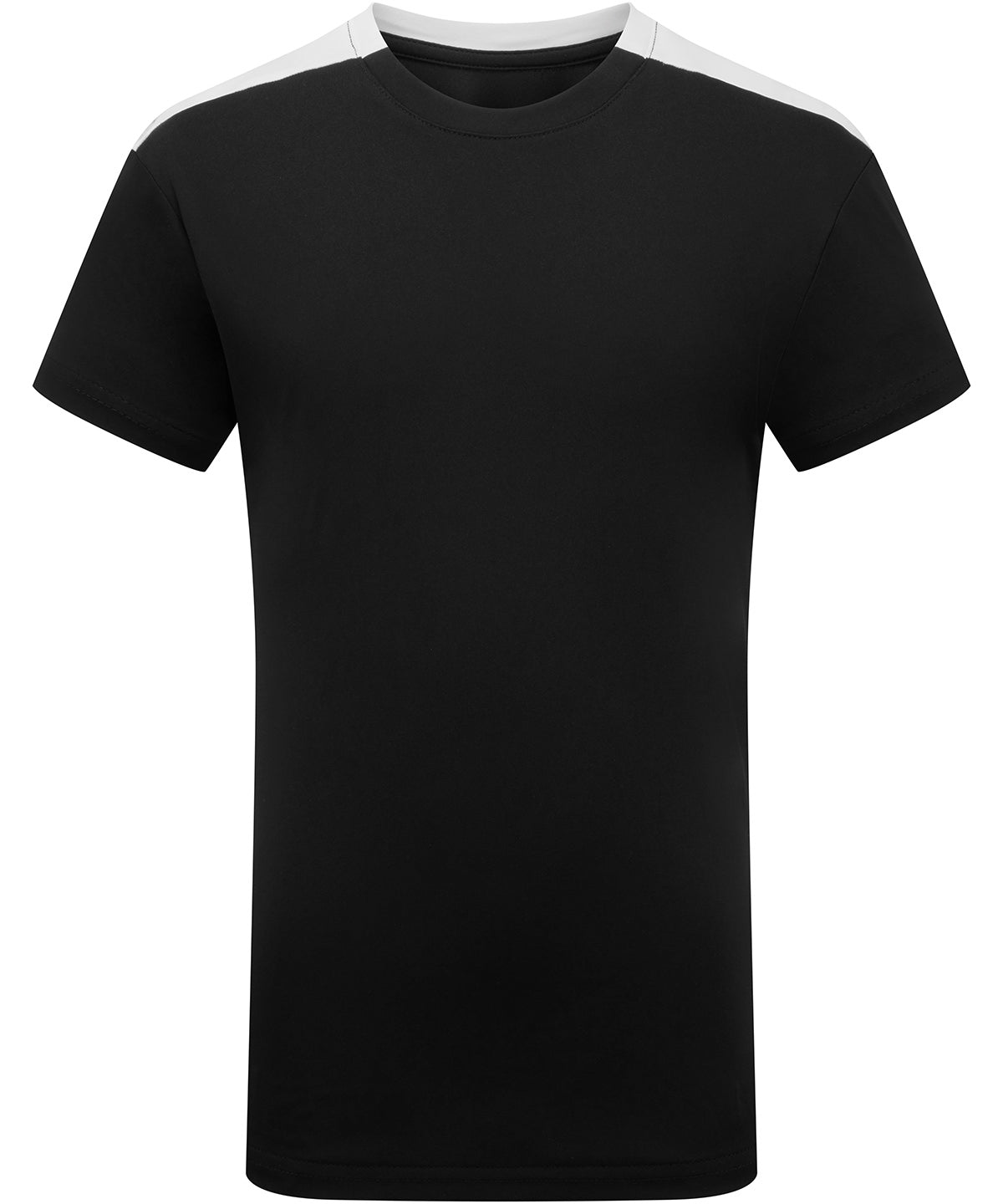 TriDri Kids TriDri® contrast performance t-shirt Black/White