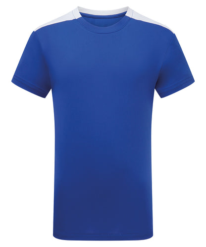TriDri Kids TriDri® contrast performance t-shirt Royal/White