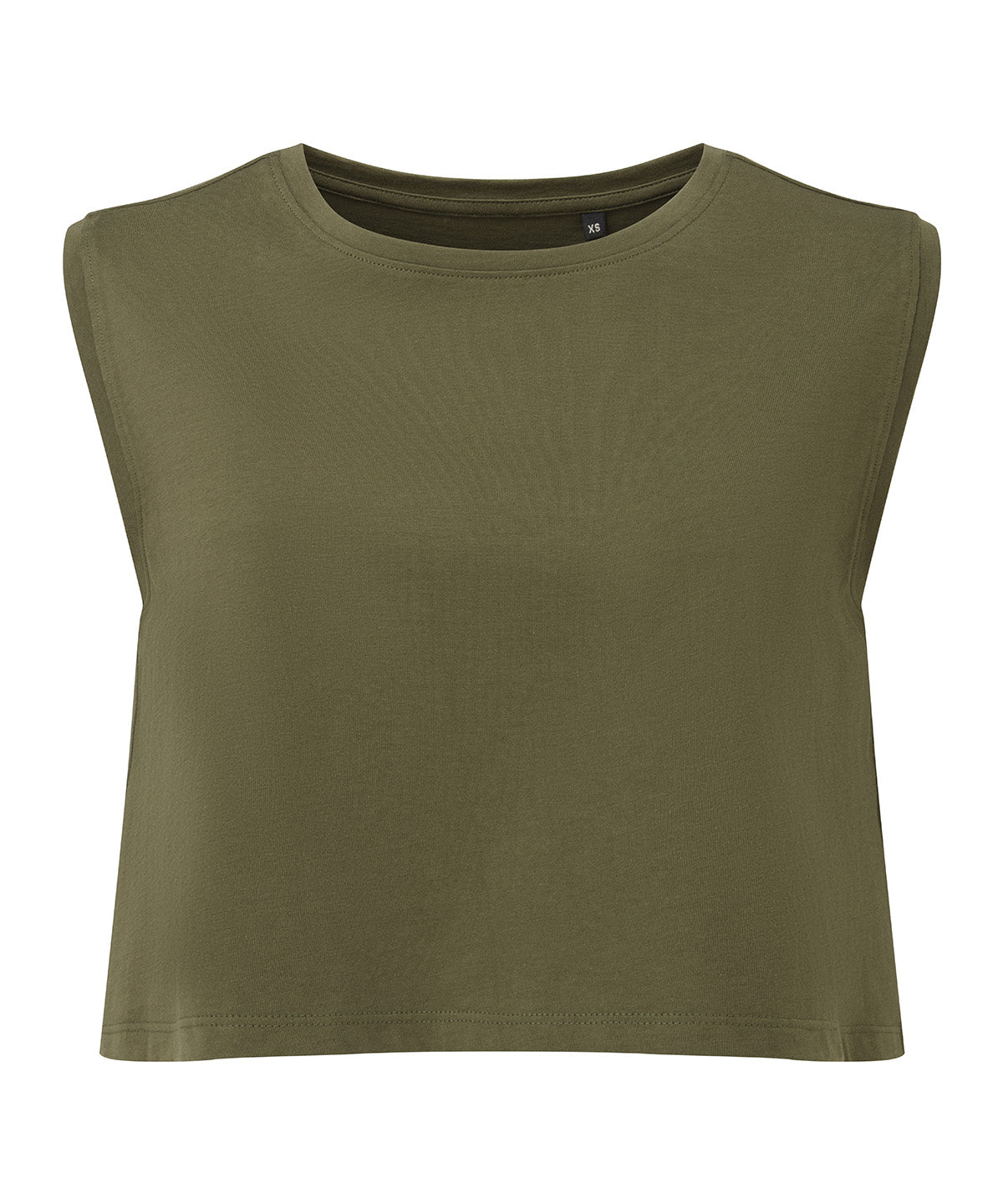 TriDri Women's TriDri® organic crop tank Olive