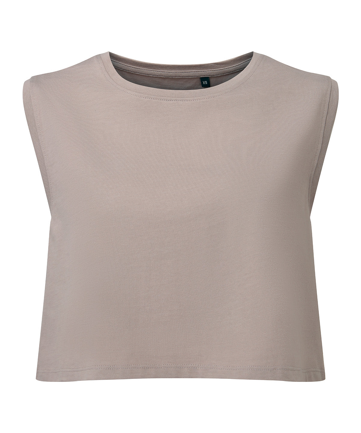 TriDri Women's TriDri® organic crop tank Stone