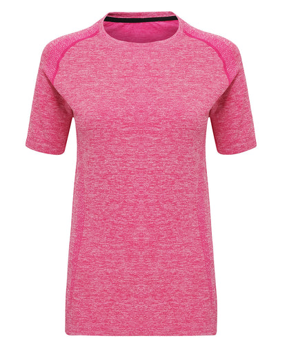 TriDri Women's TriDri® seamless '3D fit' multi-sport performance short sleeve top Charcoal