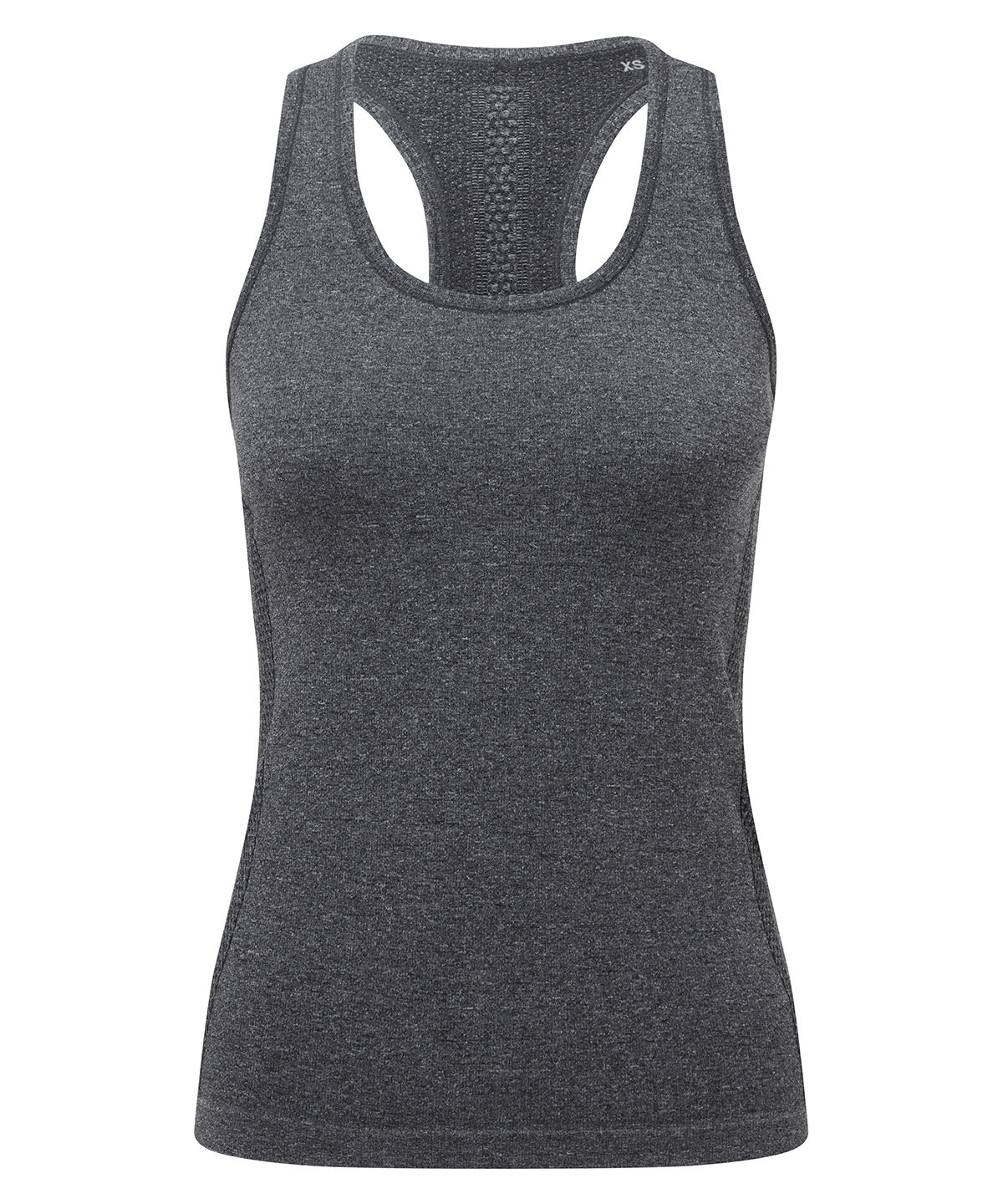TriDri Women's TriDri® seamless 3D fit" multi-sport sculpt vest" Black Melange
