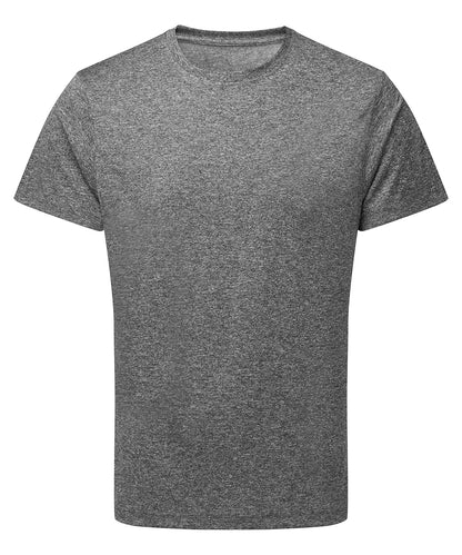 TriDri Men's TriDri® recycled performance t-shirt Black Melange